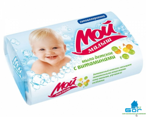 Крем-мыло детское "Мой малыш" с витаминами 100гр (арт.134405)(6/96) 