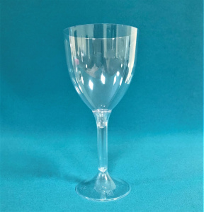 Бокал для вина 250мл. прозрачний (высокая прозр.ножка) (1013) (20/100)